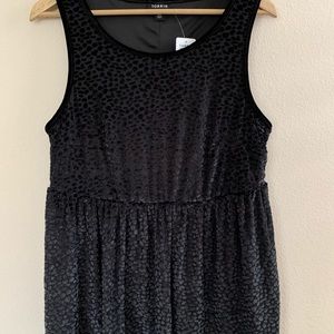 torrid velvet black peplum top